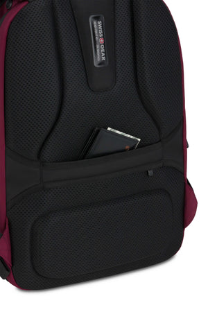 SWISSGEAR Stride ScanSmart Laptop Backpack in Burgundy Red