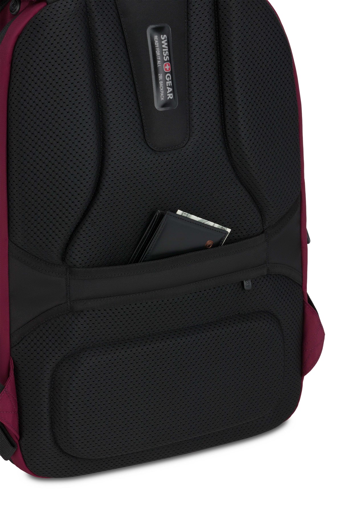 SWISSGEAR Stride ScanSmart Laptop Backpack - Burgundy Red - 14