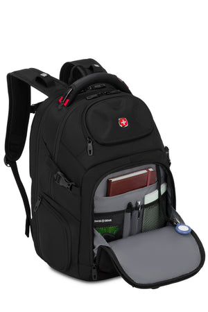 17.3 laptop backpack swissgear SWISSGEAR Stride ScanSmart Laptop Backpack Black