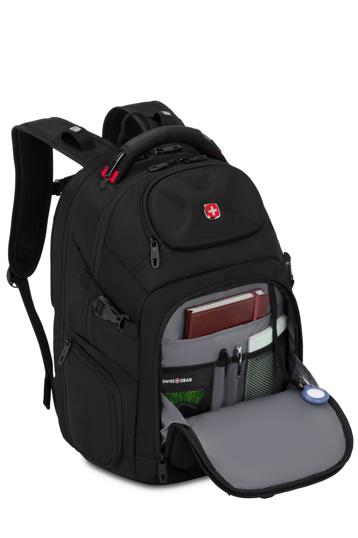 SWISSGEAR Stride ScanSmart Laptop Backpack - Black - 05