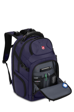 SWISSGEAR Stride ScanSmart Laptop Backpack in Peacoat Blue