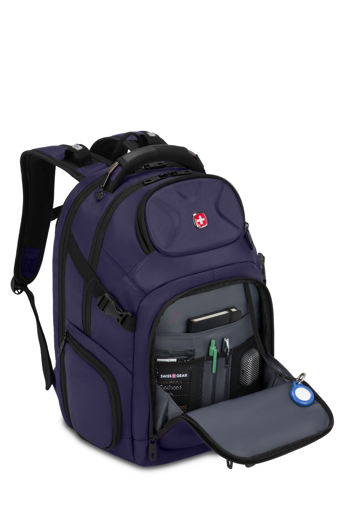 SWISSGEAR Stride ScanSmart Laptop Backpack - Peacoat Blue - 08