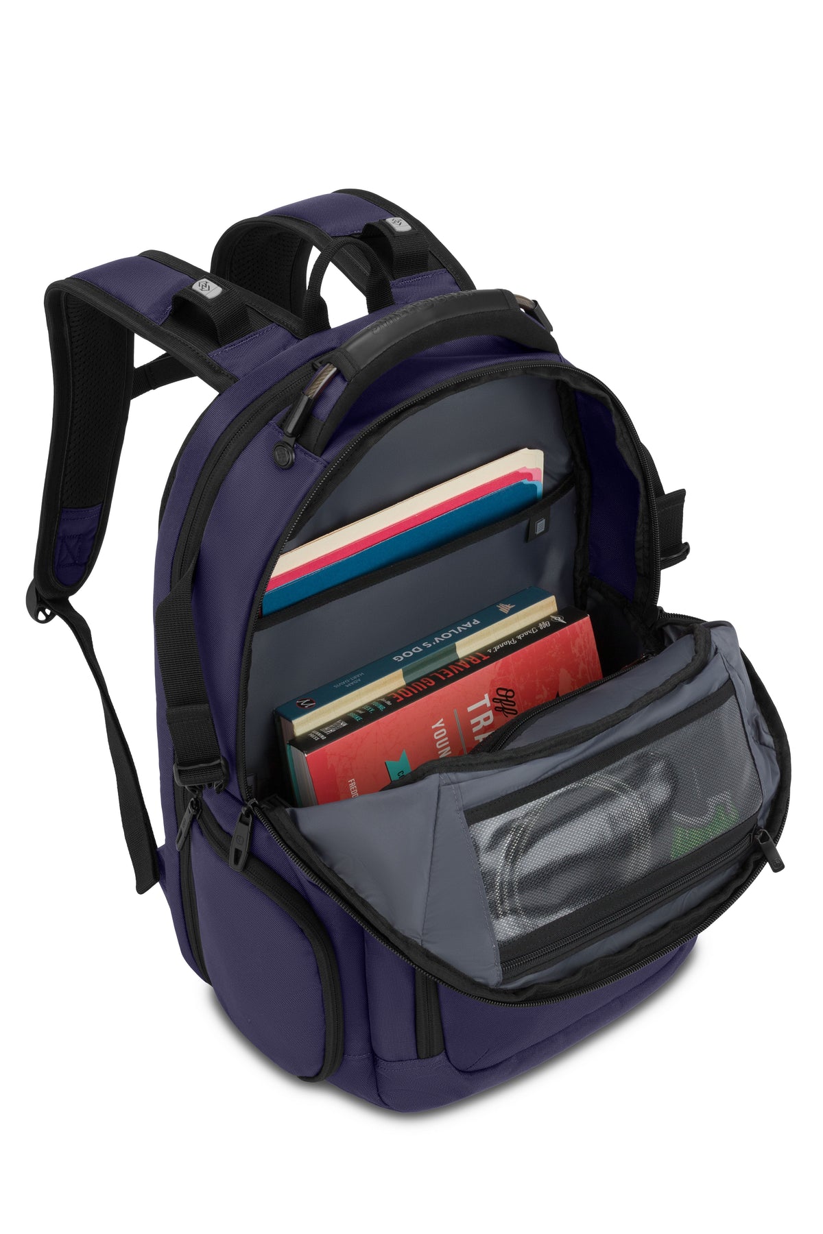 SWISSGEAR Stride ScanSmart Laptop Backpack - Peacoat Blue - 06