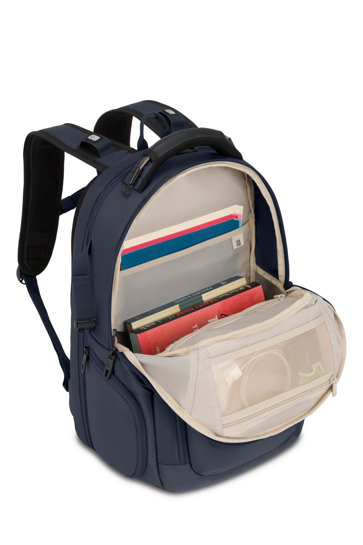 SWISSGEAR Stride ScanSmart Laptop Backpack - Blueberry Blue - 06