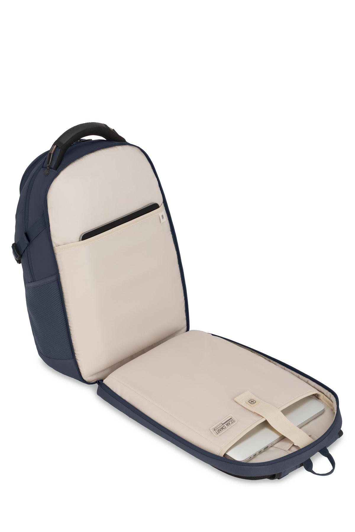SWISSGEAR Stride ScanSmart Laptop Backpack - Blueberry Blue - 09