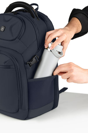 SWISSGEAR Stride ScanSmart Laptop Backpack in Blueberry Blue