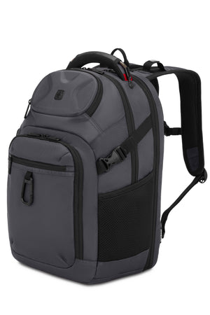 SWISSGEAR Stride ScanSmart Laptop Backpack in Asphalt Gray
