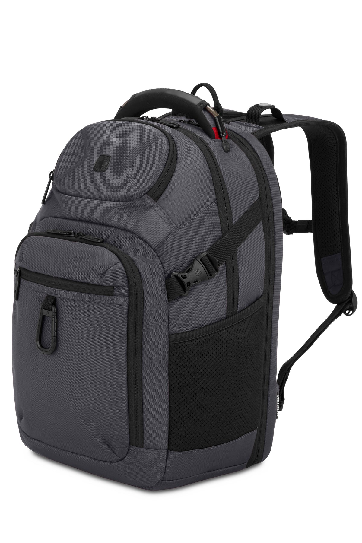 SWISSGEAR Stride ScanSmart Laptop Backpack - Asphalt Gray - 01