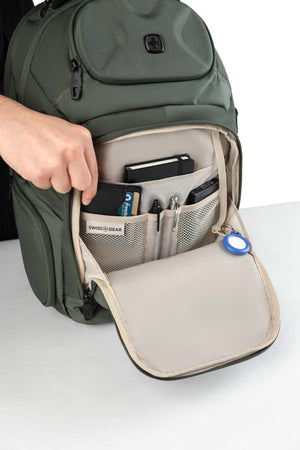 SWISSGEAR Stride ScanSmart Laptop Backpack in Evergreen