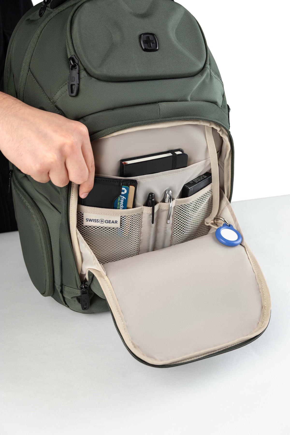 SWISSGEAR Stride ScanSmart Laptop Backpack - Evergreen - 04