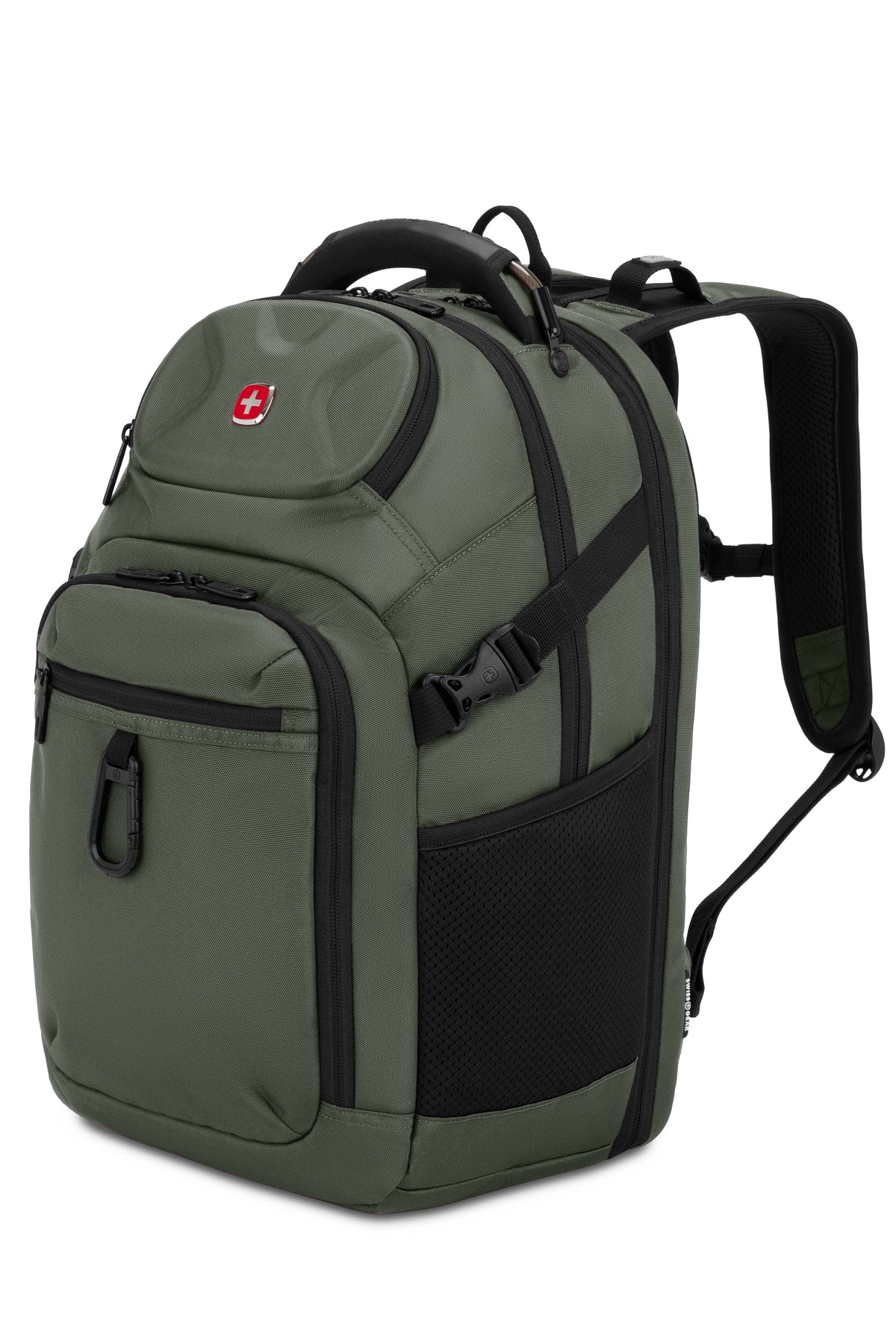 SWISSGEAR Stride ScanSmart Laptop Backpack - Forest Green - 01