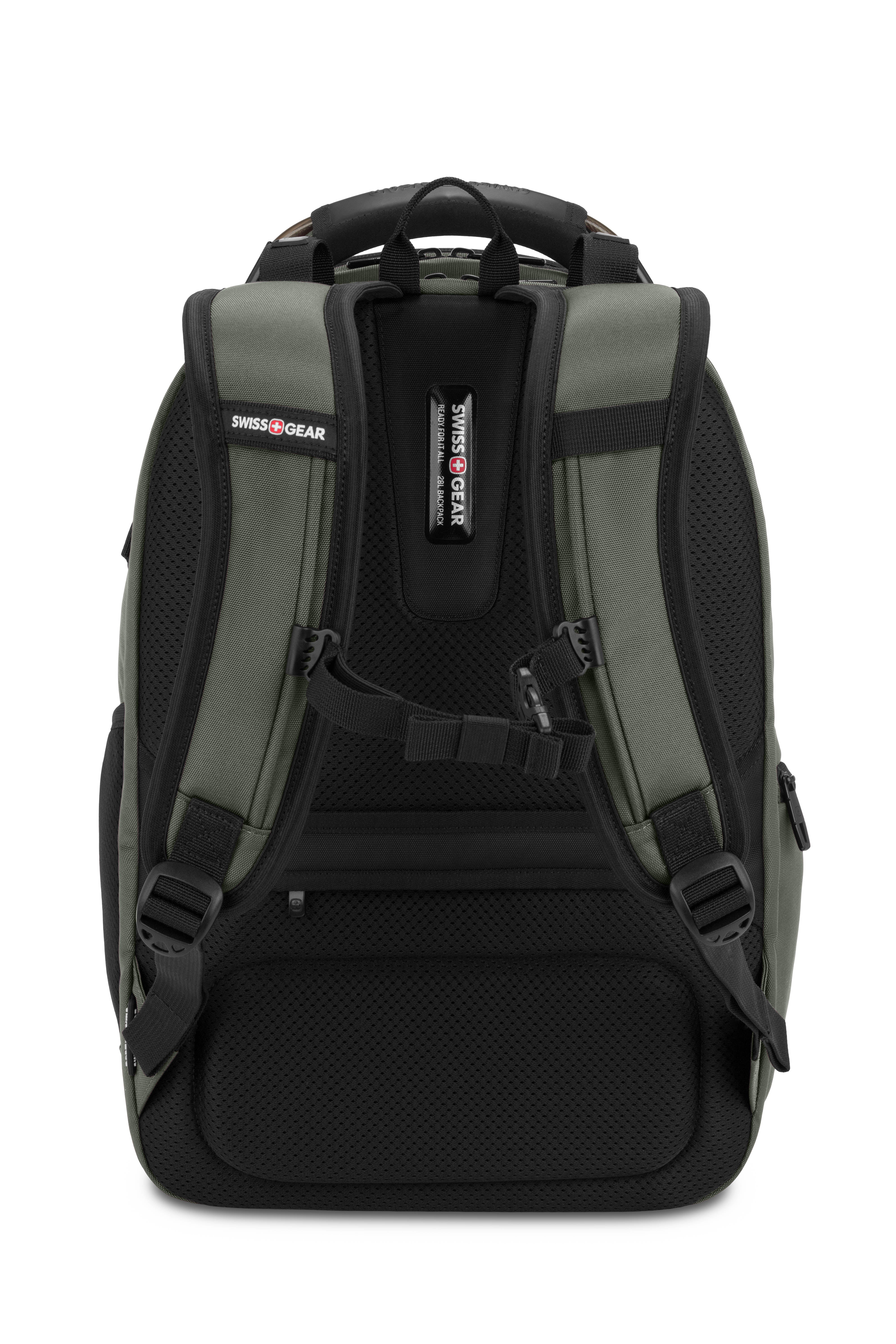 SWISSGEAR Stride ScanSmart Laptop Backpack in Forest Green