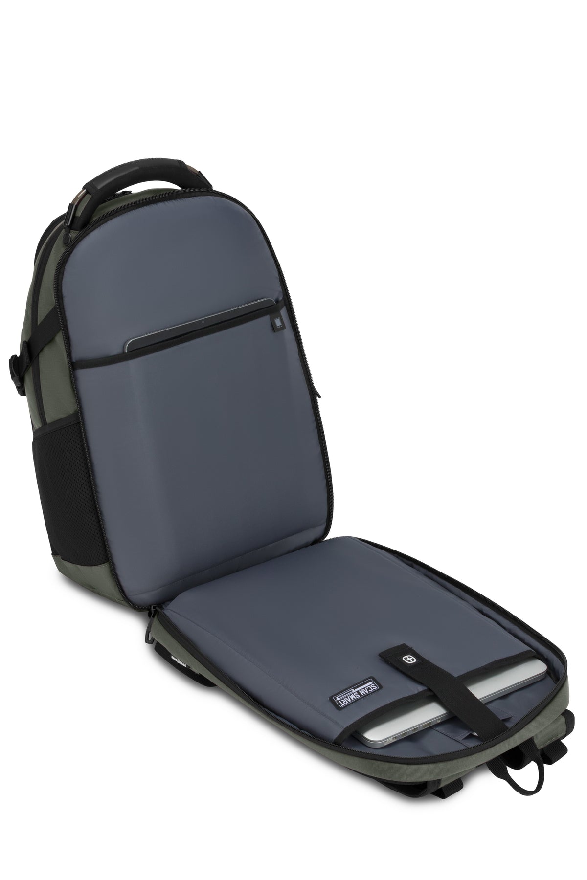 SWISSGEAR Stride ScanSmart Laptop Backpack - Forest Green - 05