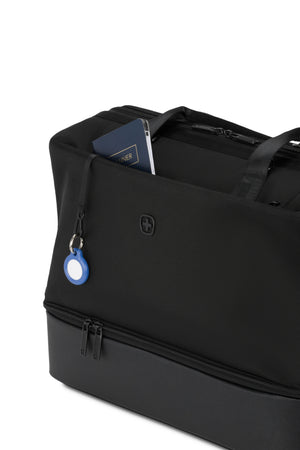 SWISSGEAR Weekender Travel Tote in Black/Black
