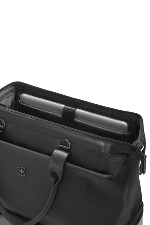 SWISSGEAR Weekender Travel Tote in Black/Black