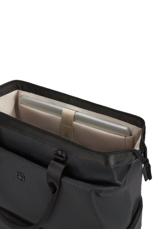 SWISSGEAR Weekender Travel Tote in Noir Black