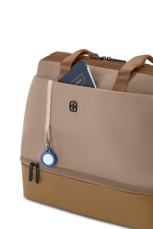 SWISSGEAR Weekender Travel Tote in Caramel