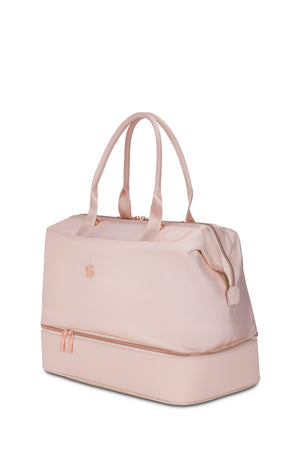 SWISSGEAR Weekender Travel Tote in Pink/Rose Gold