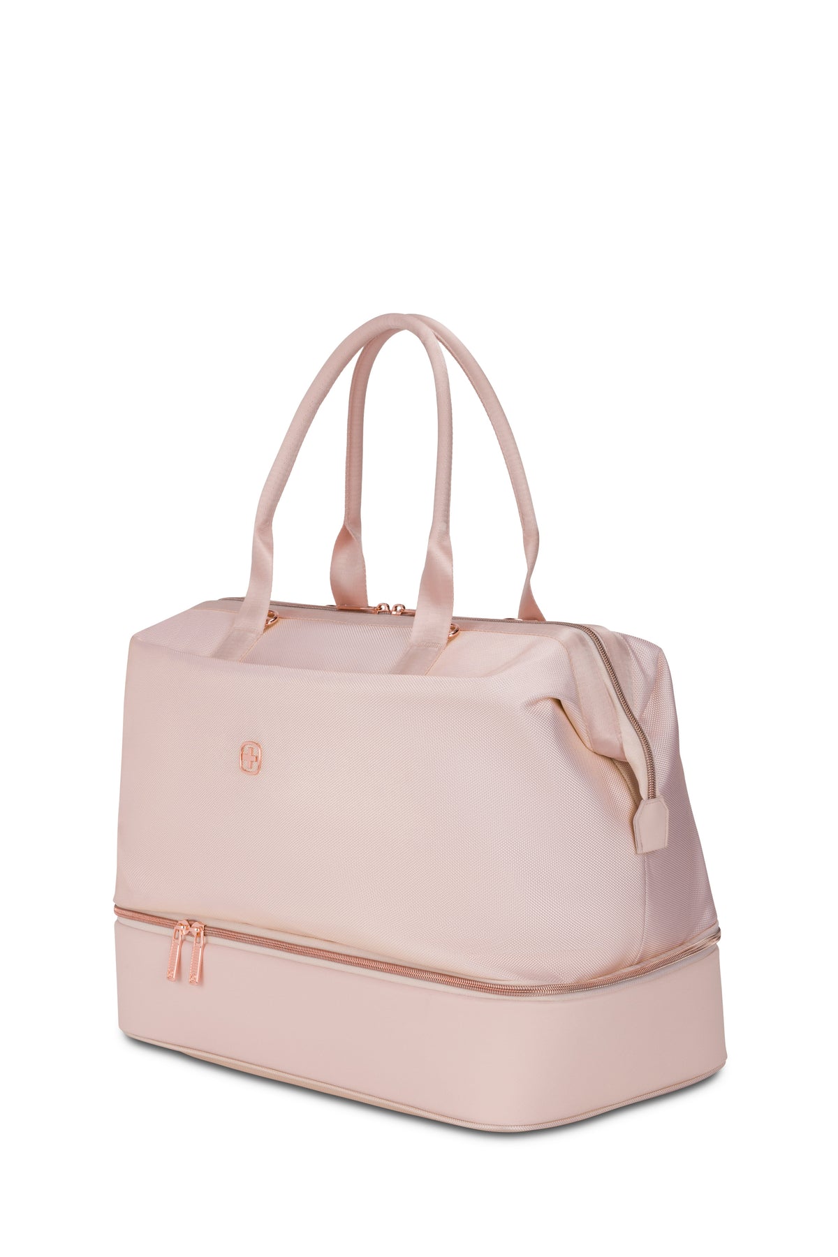 SWISSGEAR Weekender Travel Tote - Pink/Rose Gold - 01