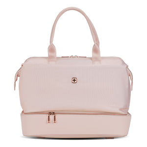 SWISSGEAR Weekender Travel Tote in Pink/Rose Gold