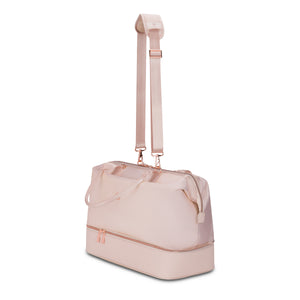 SWISSGEAR Weekender Travel Tote in Pink/Rose Gold
