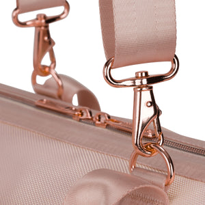 SWISSGEAR Weekender Travel Tote in Pink/Rose Gold