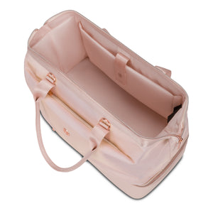 SWISSGEAR Weekender Travel Tote in Pink/Rose Gold