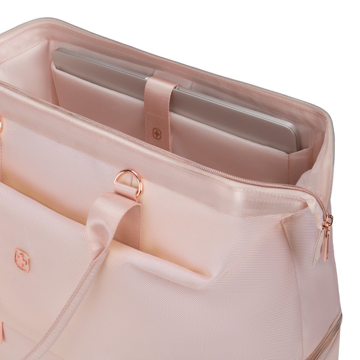 SWISSGEAR Weekender Travel Tote - Pink/Rose Gold - 15