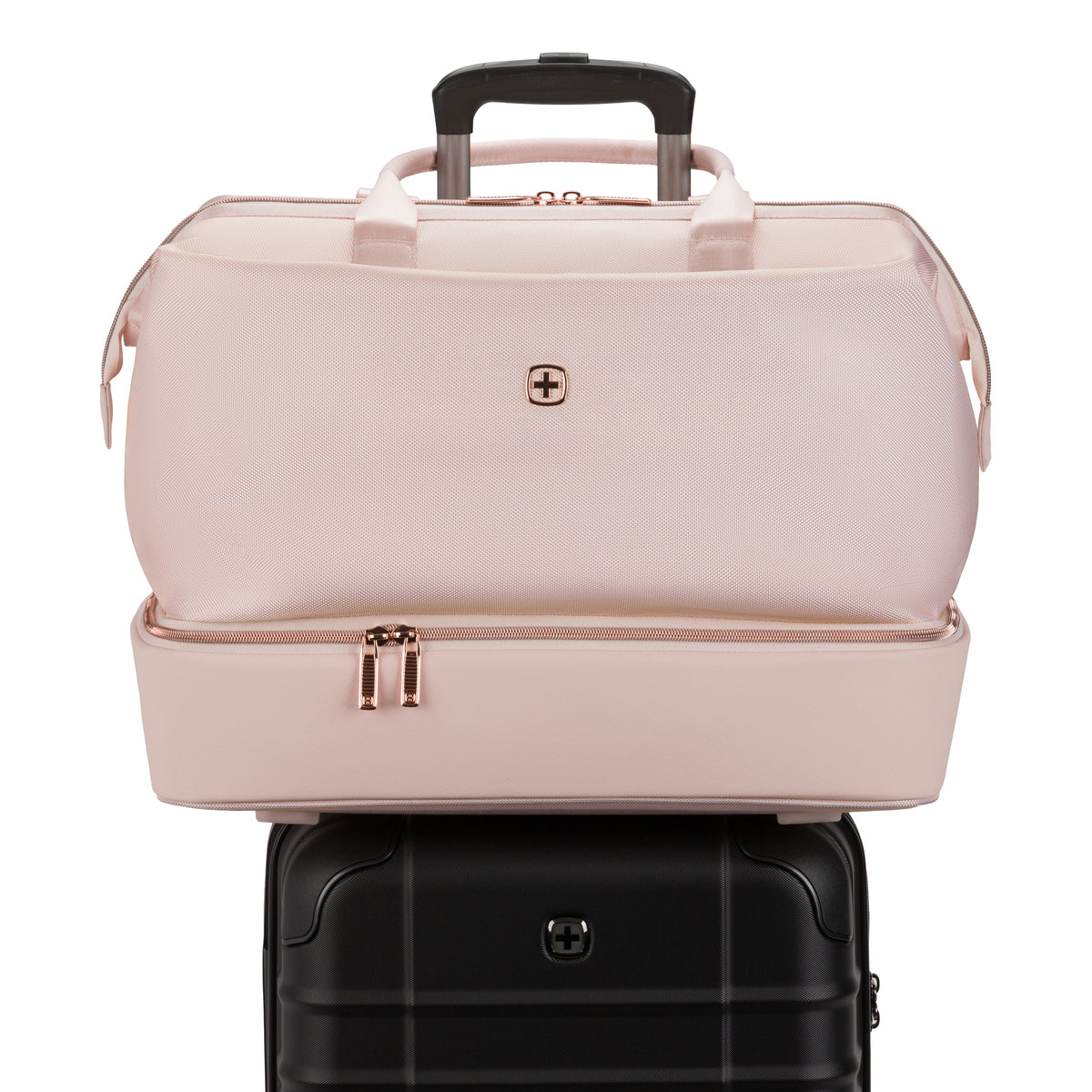 SWISSGEAR Weekender Travel Tote - Pink/Rose Gold - 19