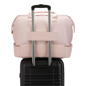 SWISSGEAR Weekender Travel Tote in Pink/Rose Gold
