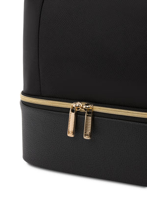 SWISSGEAR 1098 Weekender Tote Travel Bag - Black/Gold