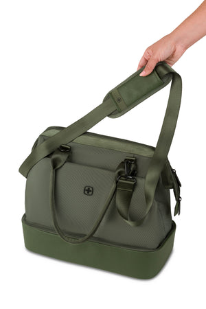 SWISSGEAR Mini Weekender Tote Bag in Evergreen