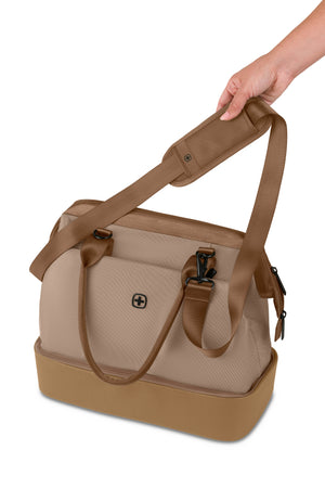 SWISSGEAR Mini Weekender Tote Bag in Caramel