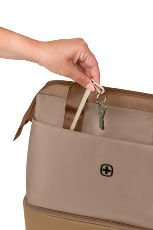 SWISSGEAR Mini Weekender Tote Bag in Caramel