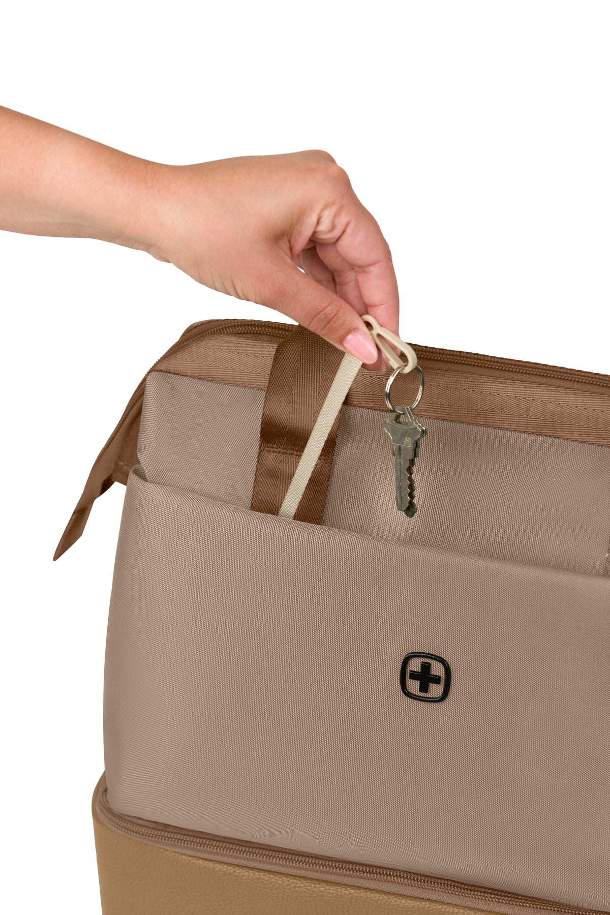 SWISSGEAR Mini Weekender Tote Bag - Caramel - 11