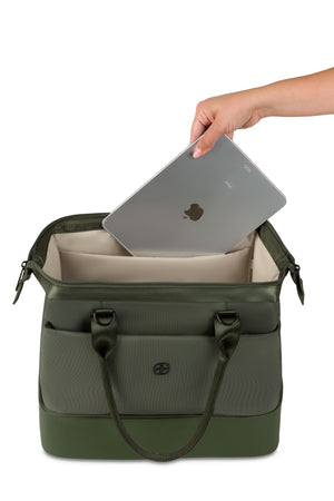 SWISSGEAR Mini Weekender Tote Bag in Evergreen