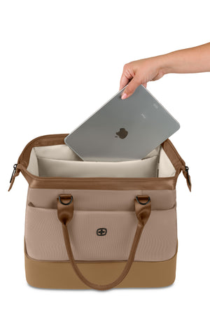 SWISSGEAR Mini Weekender Tote Bag in Caramel