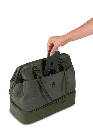 SWISSGEAR Mini Weekender Tote Bag in Evergreen