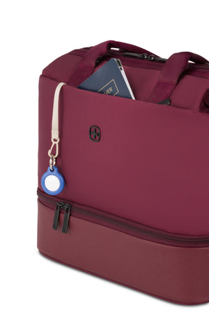 SWISSGEAR Mini Weekender Tote Bag in Pomegranate