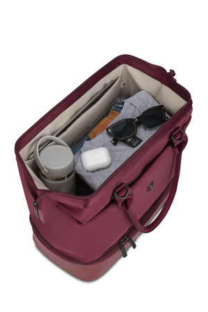 SWISSGEAR Mini Weekender Tote Bag in Pomegranate