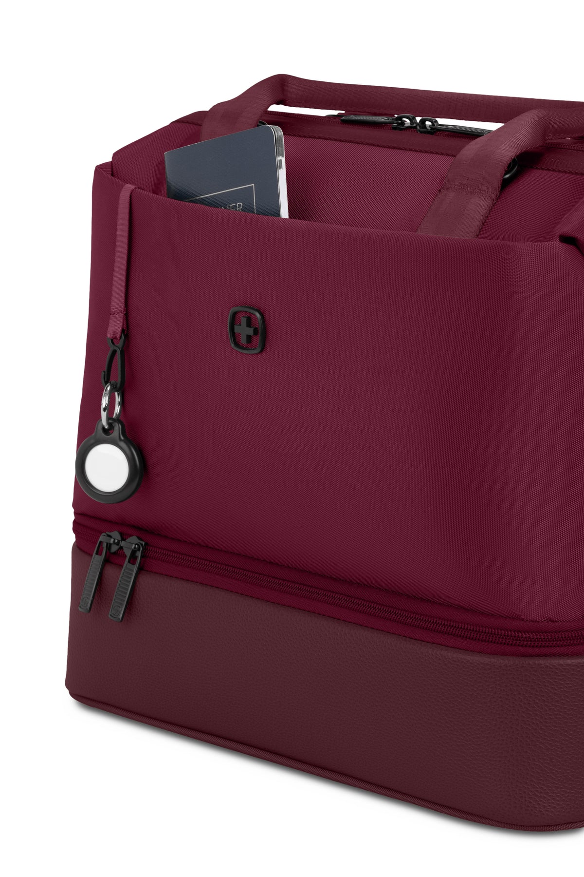 SWISSGEAR Mini Weekender Tote Bag - Merlot Red - 10
