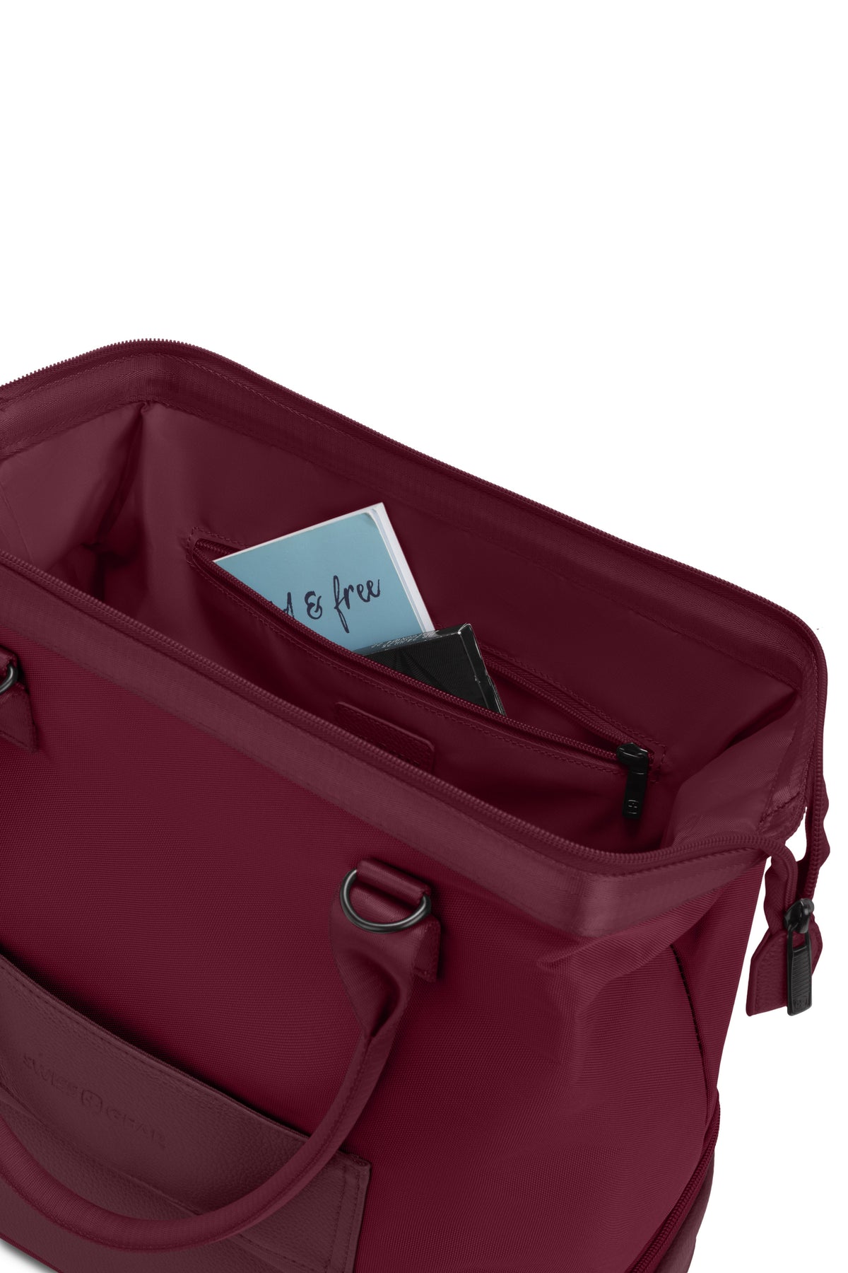 SWISSGEAR Mini Weekender Tote Bag - Merlot Red - 09