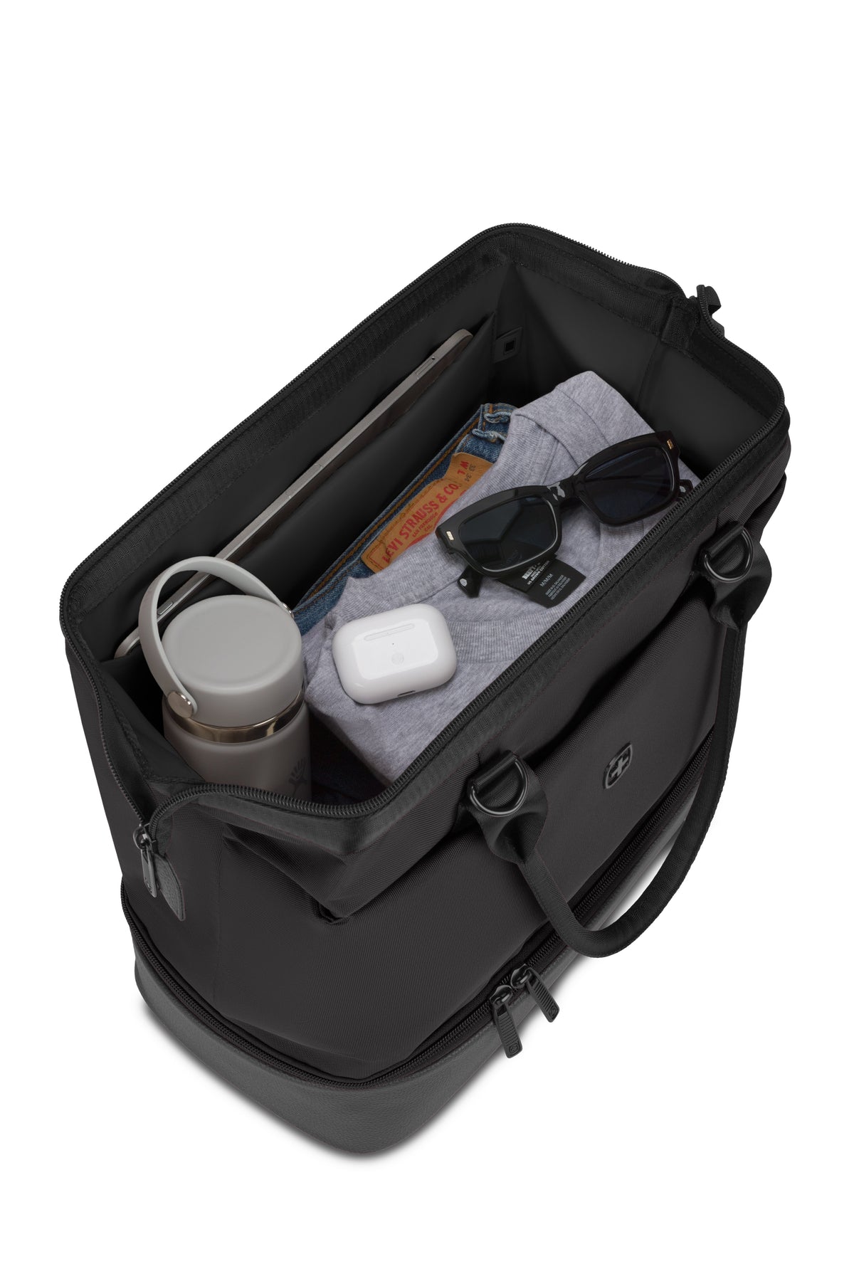 SWISSGEAR Mini Weekender Tote Bag - Black - 05