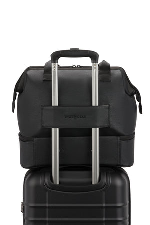 SWISSGEAR Mini Weekender Tote Bag in Noir Black