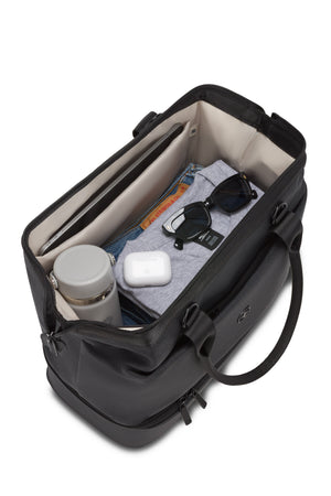 SWISSGEAR Mini Weekender Tote Bag in Noir Black