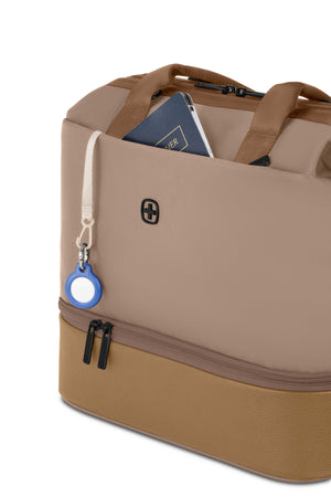 SWISSGEAR Mini Weekender Tote Bag in Caramel