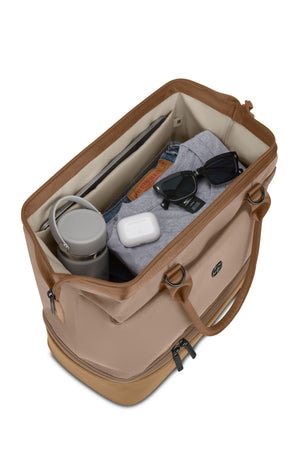 SWISSGEAR Mini Weekender Tote Bag in Caramel