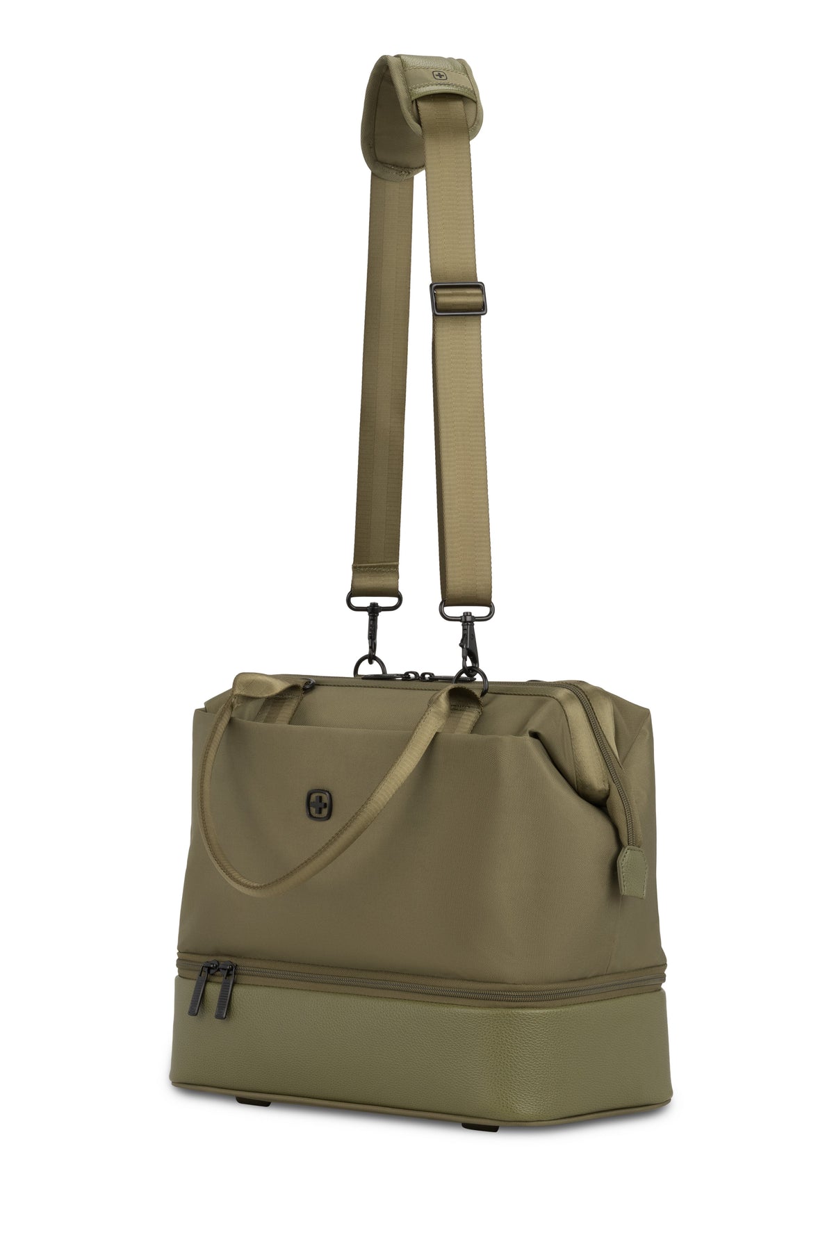 SWISSGEAR Mini Weekender Tote Bag - Olive Branch Green - 11