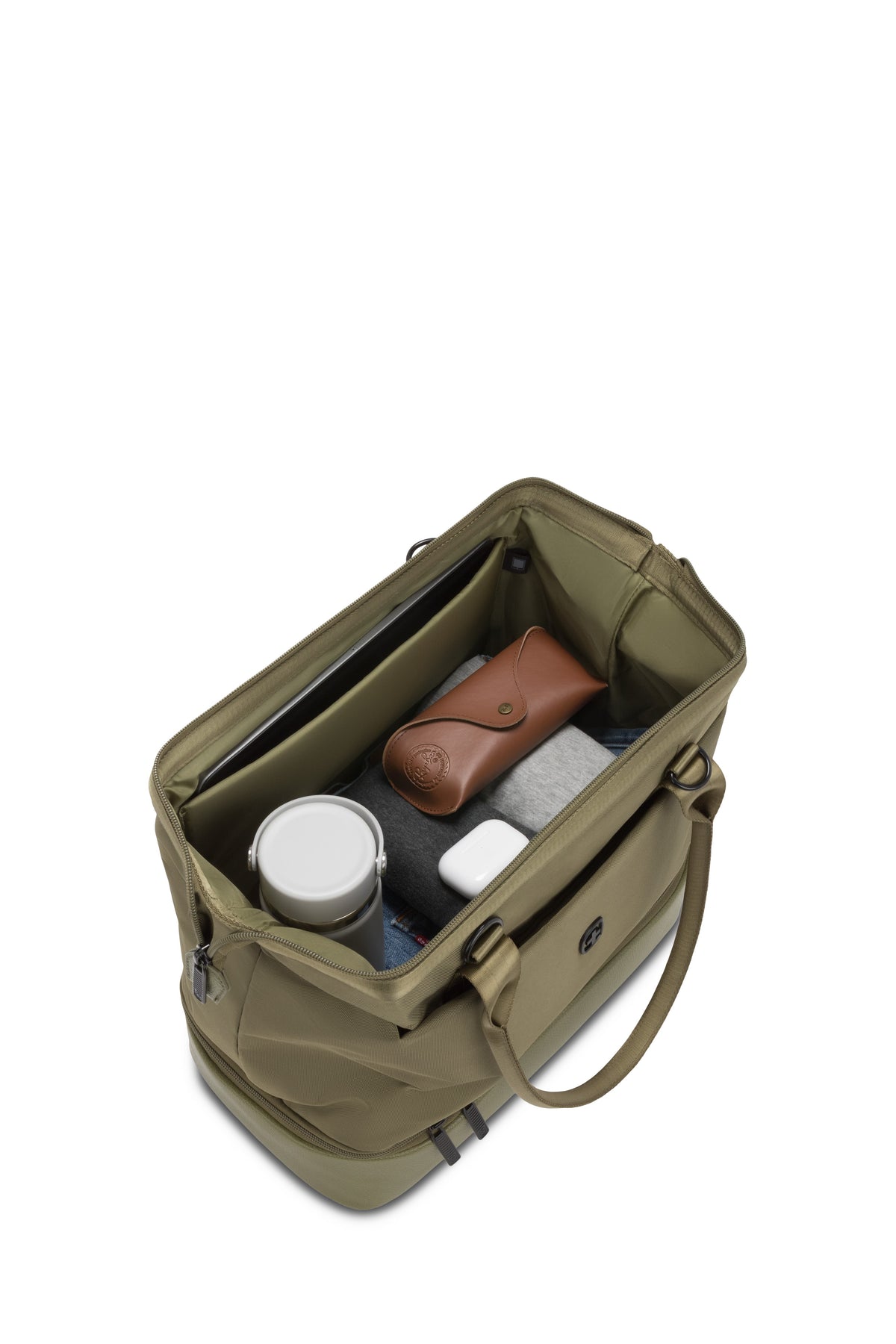 SWISSGEAR Mini Weekender Tote Bag - Olive Branch Green - 05