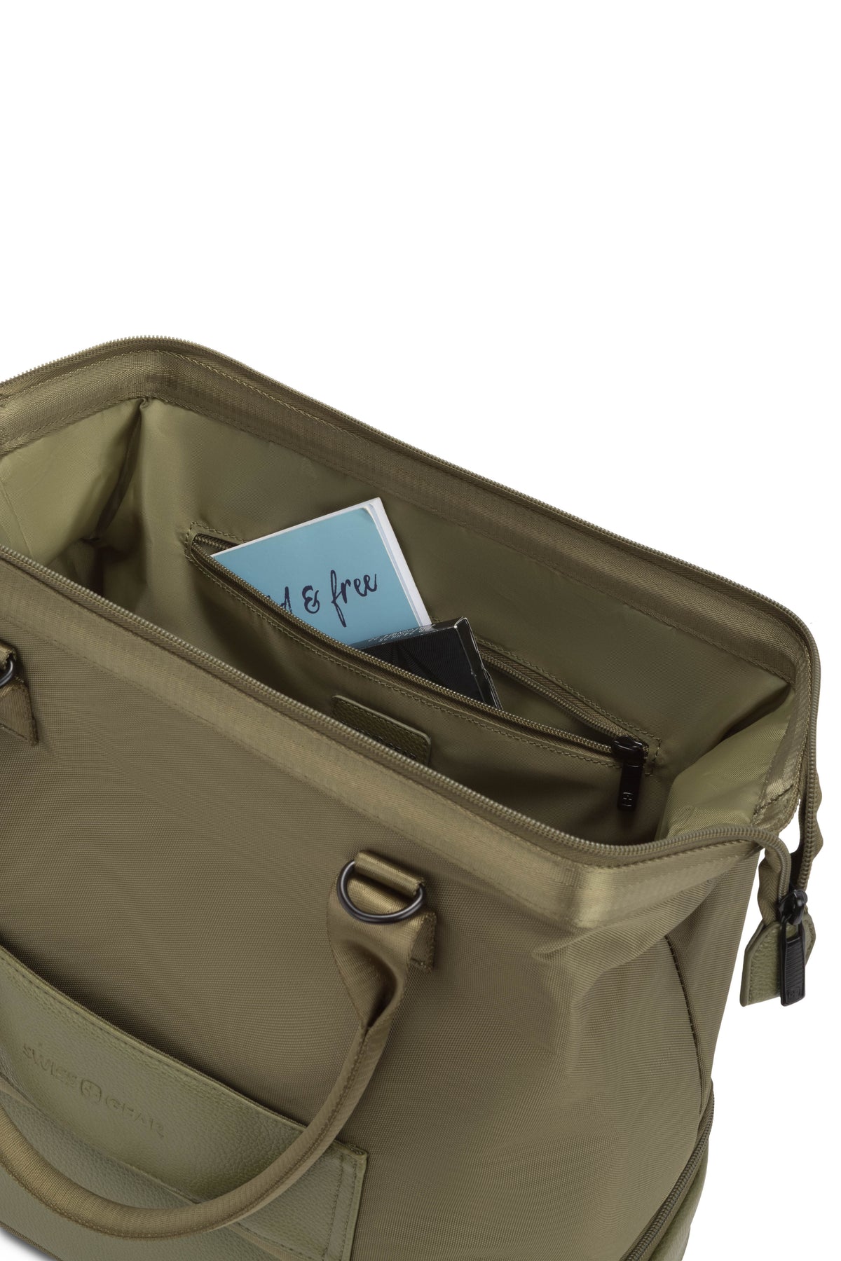SWISSGEAR Mini Weekender Tote Bag - Olive Branch Green - 09